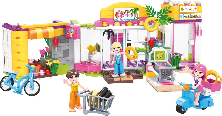 Tv products Einkaufszentrum-Bausatz 376 Teile 6581