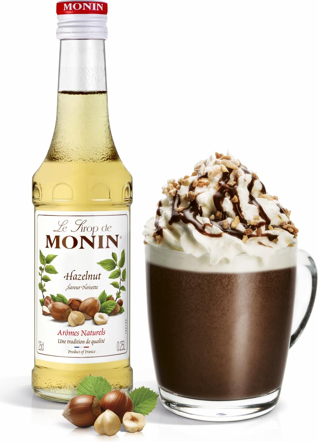 Monin Haselnuss-Kaffeesirup 250 ml