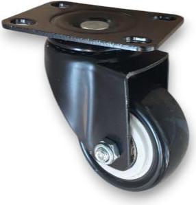 EURO-KUTNO 50 mm Lenkrolle aus PP/PU - für Transportwagen, Möbel und Industrie KO00019