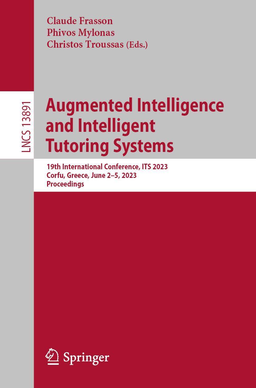 Sonstige Verlage Augmented Intelligence and Intelligent Tutoring Systems