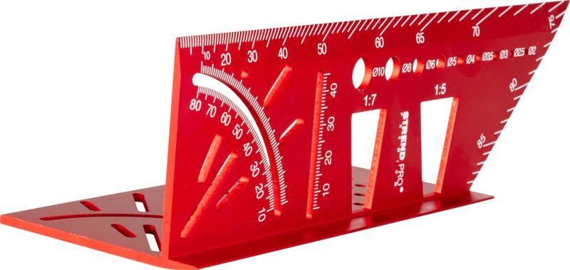 Winkel Strend Pro Premium, Schreinerwinkel, ALU Gehrungswinkel, 150 mm, 30°-45°-60°-90°