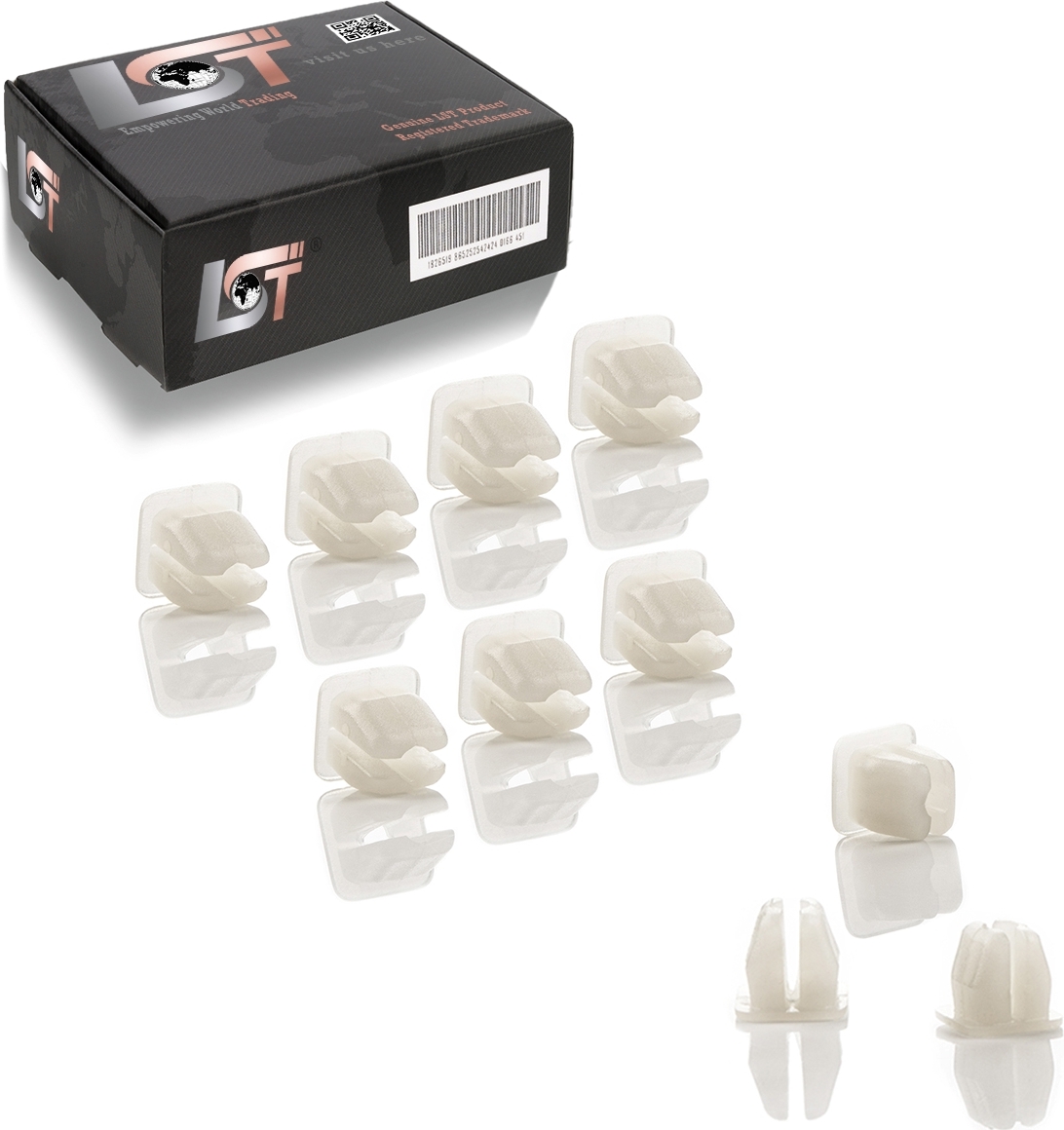 LST 10x Für Fiat Citreon Peugeot Rammschutzleisten Seitenleisten Spreizmutter CL-00747-001 x10