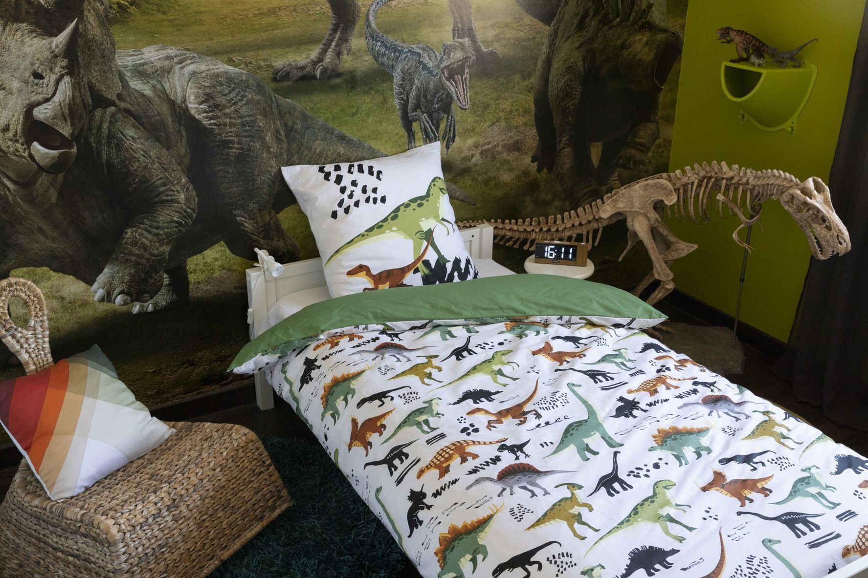 L'effet papillon Kinderbettwäscheset 240 x 220 cm CRETACE