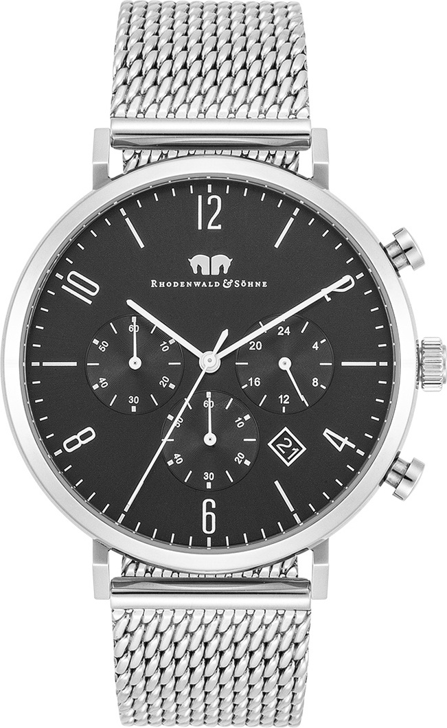 Rhodenwald & Söhne Rhodenwald Söhne Armband-Uhr Arakon Silber Edelstahl Silber 10010361 100103610