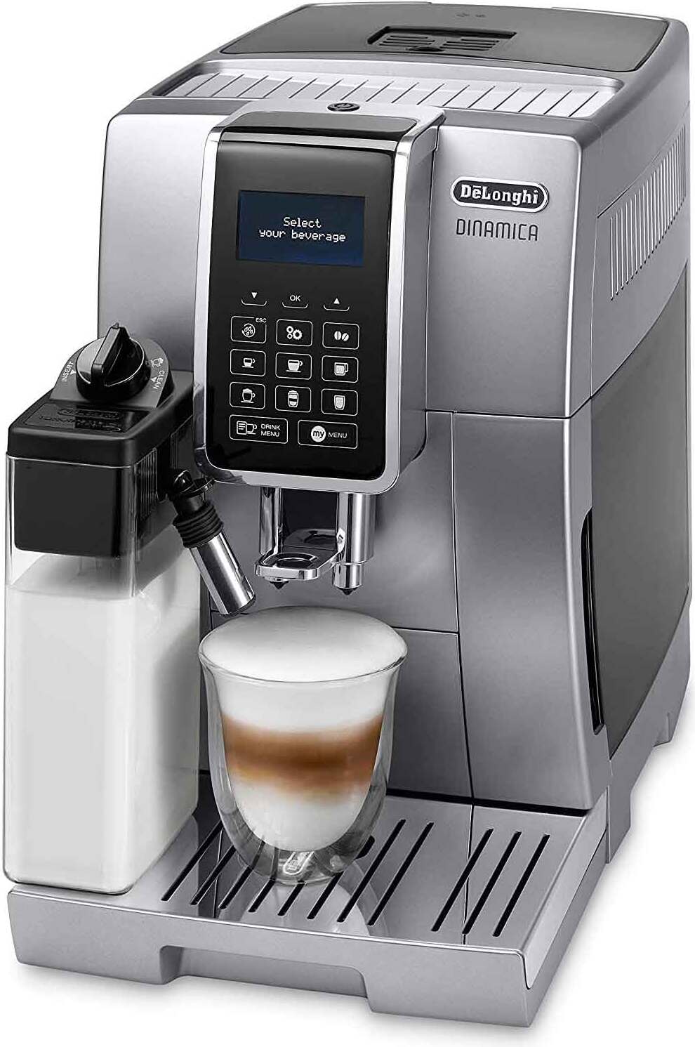 De'Longhi DeLonghi Kaffeemaschine ECAM350.75.S Vollautomat ECAM 350.75.S