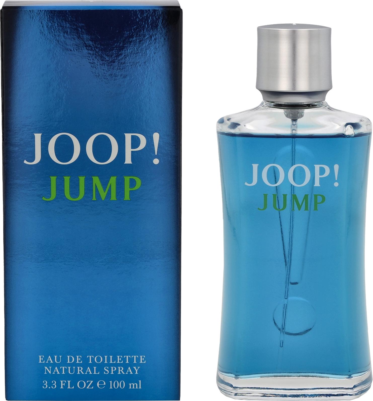 JOOP! Jump, Männer, 100 ml, Nicht nachfüllbare Flasche, Zitrus und Grapefruit kitzeln in der Kopfnote, Spray, 1 Stück(e) 50006401000
