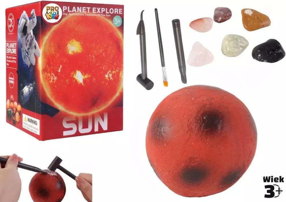 Pro Kids Mineralienabbau Planet Sonne