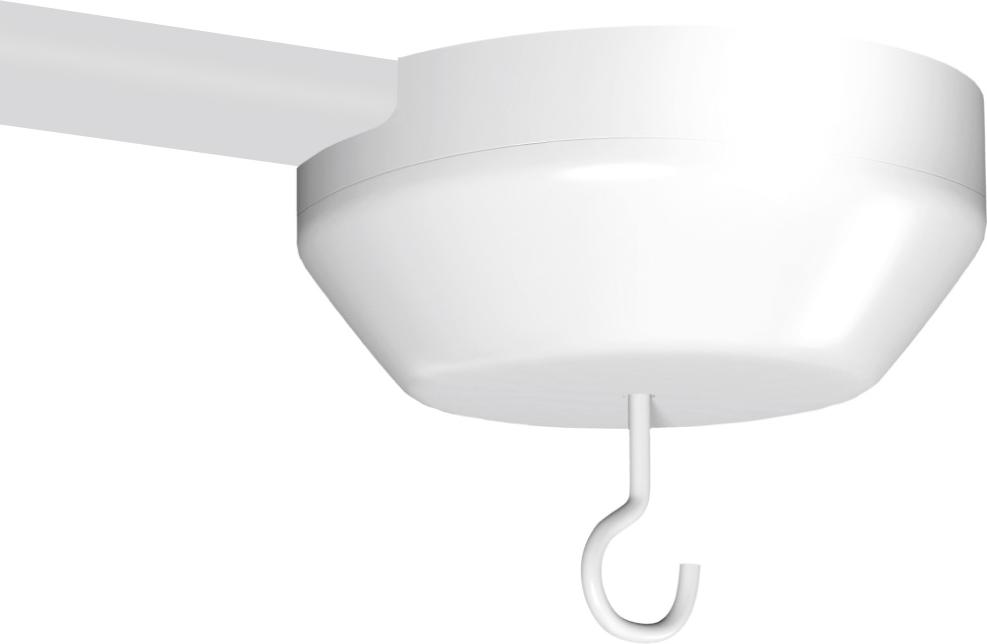 hager Weißes Lichtzentrum zum Formen, H. 4,4 x T. 10,6 cm