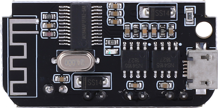 VHM-315 CT14 Mini 4.2 Stereo Bluetooth zosilňovač Modul 5w5W Modifikácia reproduktorov DIY