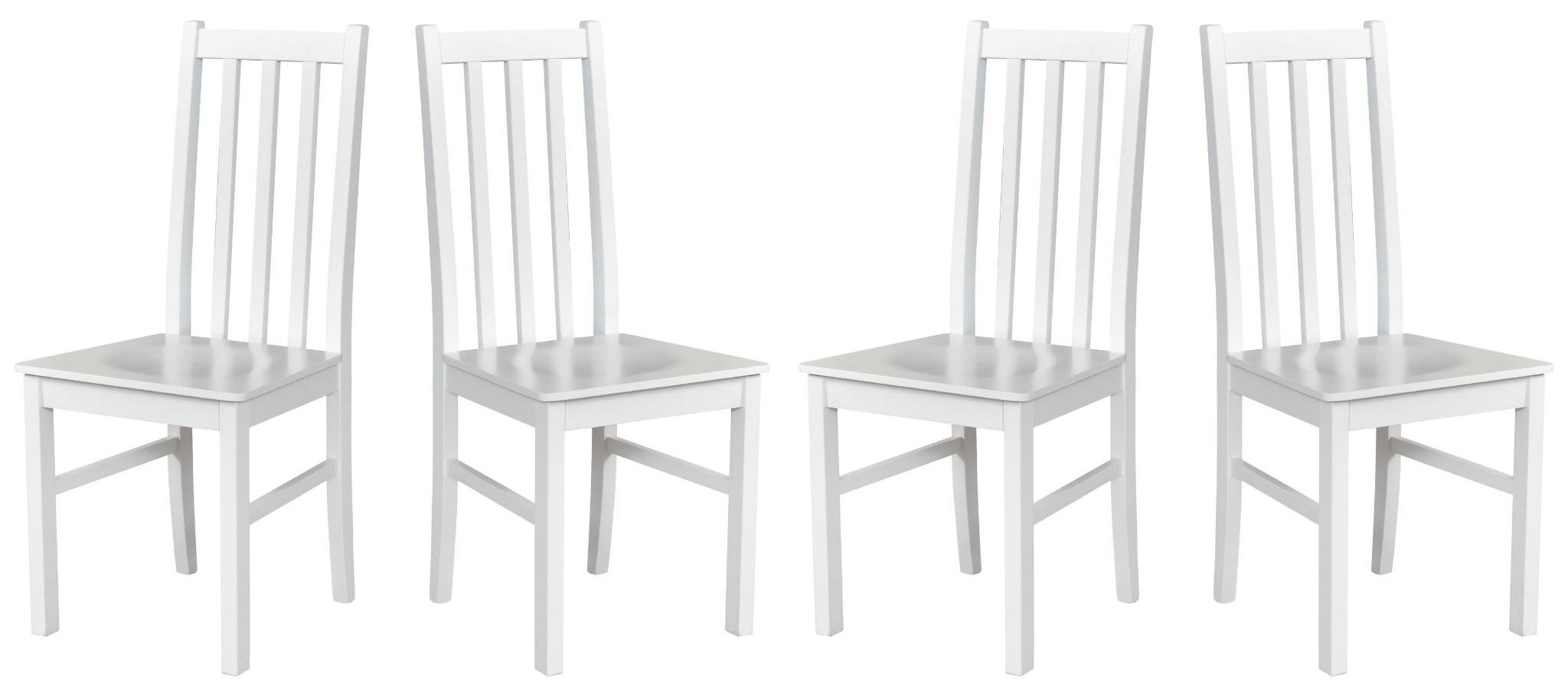 LeafDesign ESSZIMMERSTUHL - 4er-Set Bos 4 D weiss weiss 4Bos 4 Dweissweiss