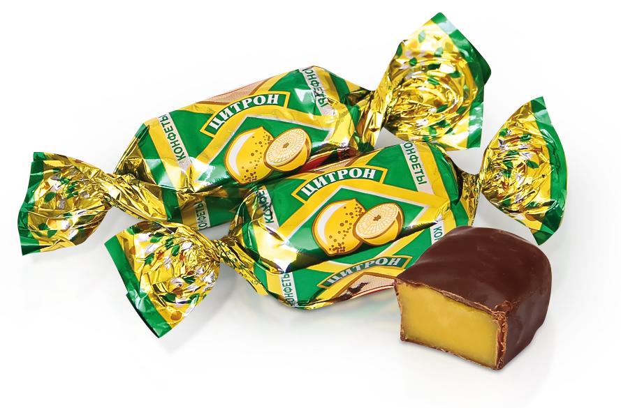 Roter Oktober Schokokonfekt - Zitron, in kakaohaltiger Fettglasur, 300 g