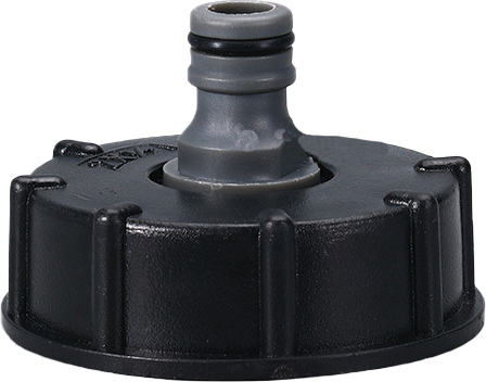 INF IBC-Tankadapter aus Kunststoff, 1/2-Zoll-Schlauchhahnanschluss 306126