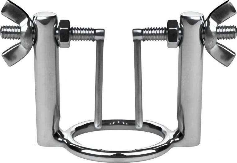 Sensual Harnröhrendilatator aus hypoallergenem Metall, verstellbar, Rand 3 cm, Dilatator 3 mm, Arbeitslänge 3,5 cm N05-15.srebrny