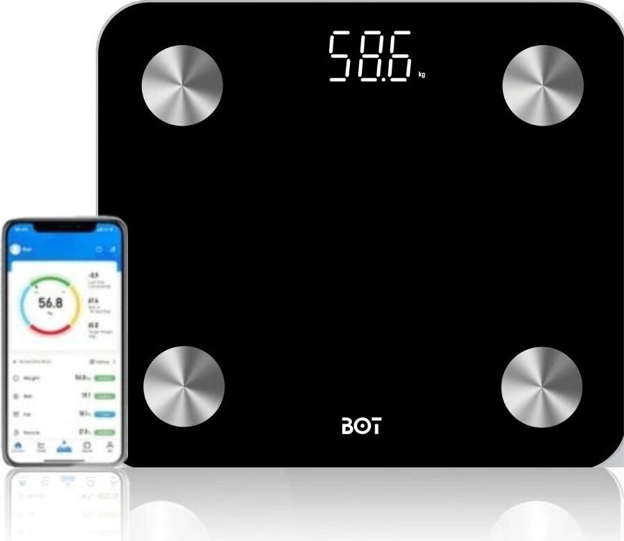 BOT intelligente Personenwaage ALFA Weiß