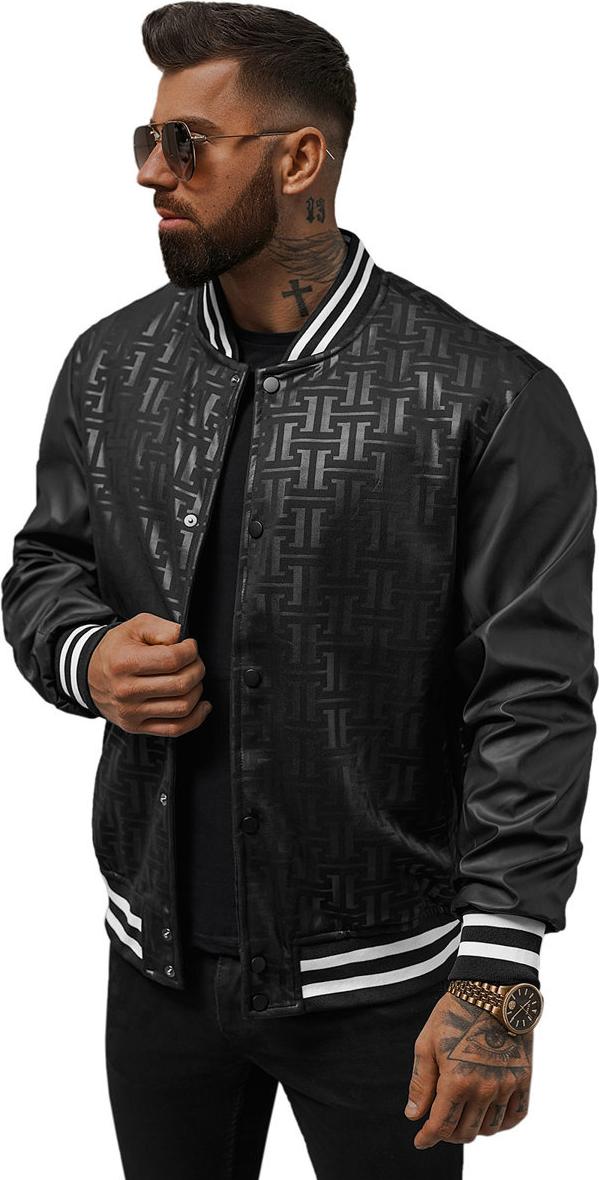 Herren Jacke Schwarz OZONEE O/3A172 M