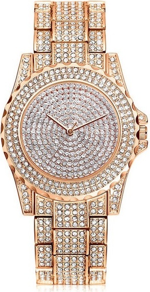 Hodinky RO-26815 - Zlato Ružová KP26815