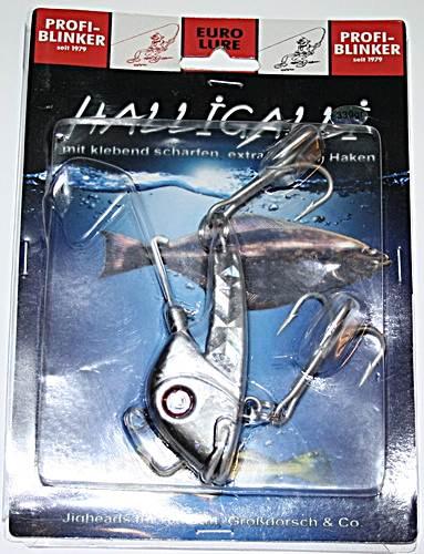 Profi Blinker Halligalli 330 gr. mit zwei Drillingen Hering Vertikalköder