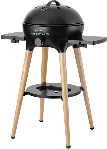 Cadac Citi Chef 40 FS voľne stojaci plynový gril Camping Grill Black 30mbar ø 39 cm 5615-20-04-EF