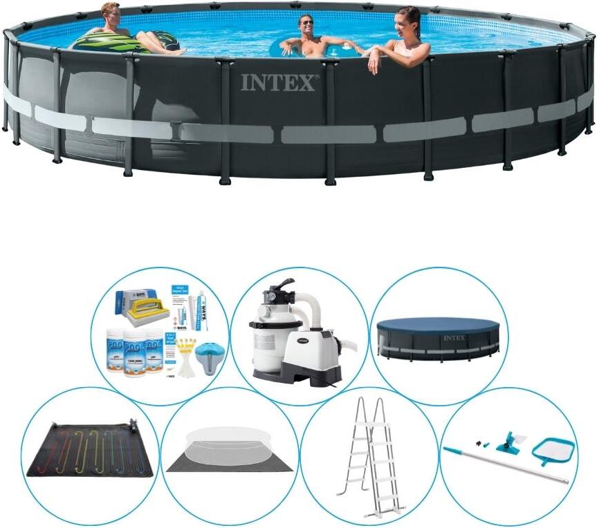 Balenie bazéna - Intex Ultra XTR Frame Round 610x122 cm