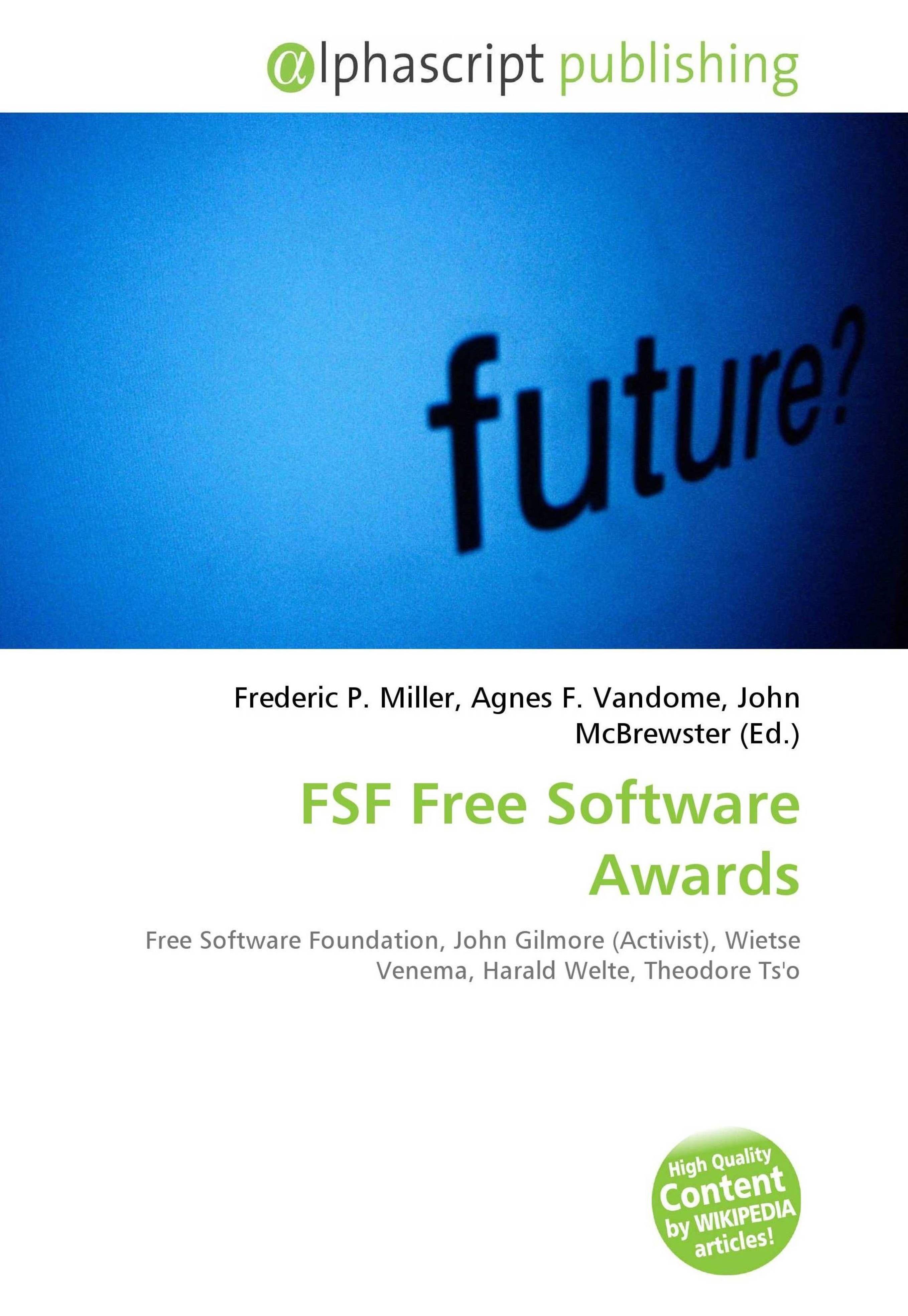 OMNISCRIPTUM FSF-Auszeichnungen für freie Software