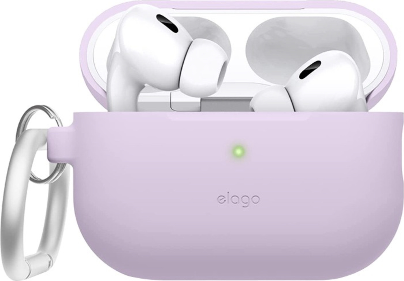 Elago Silikon-Hängehülle für AirPods Pro 2 Lavendel EAPP2CSC-ORHA-LV