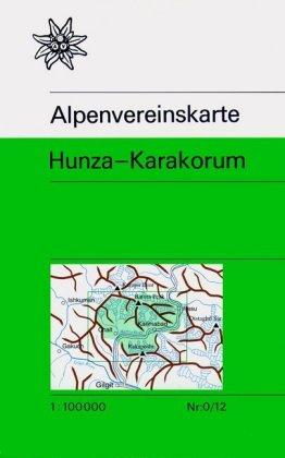 Deutscher Alpenverein Alpenvereinskarte Hunza - Karakorum