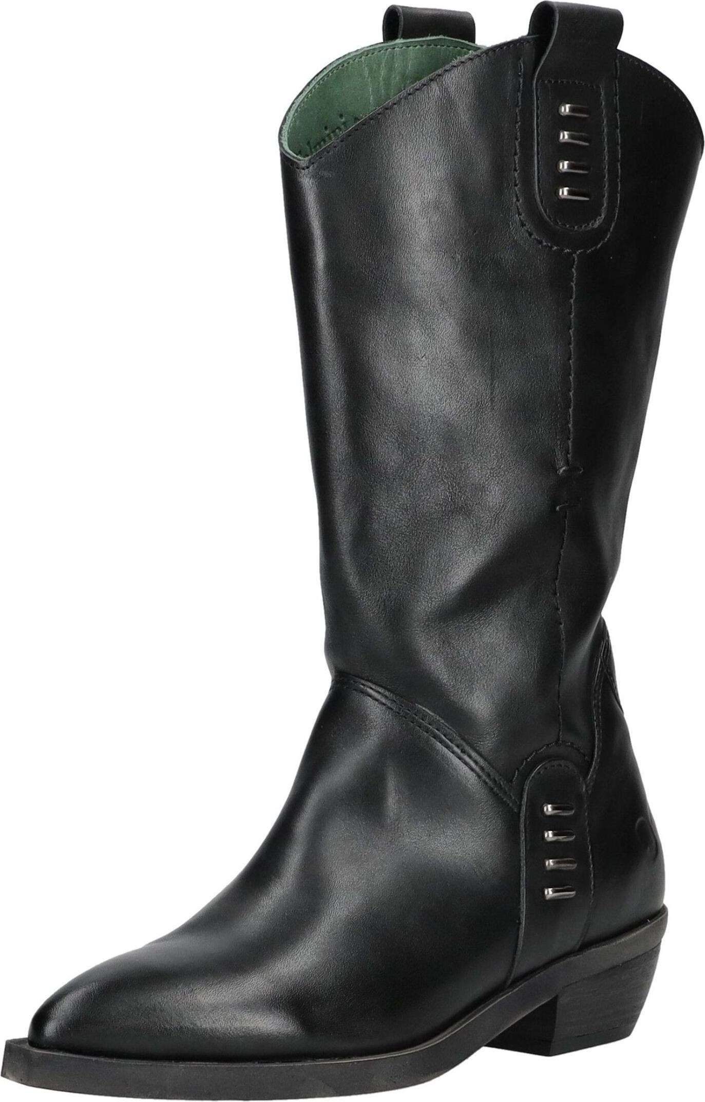 Felmini Stiefel aus echtem Leder, Modell JOANNA E269, mit Western-Design Joanna E269 004_36
