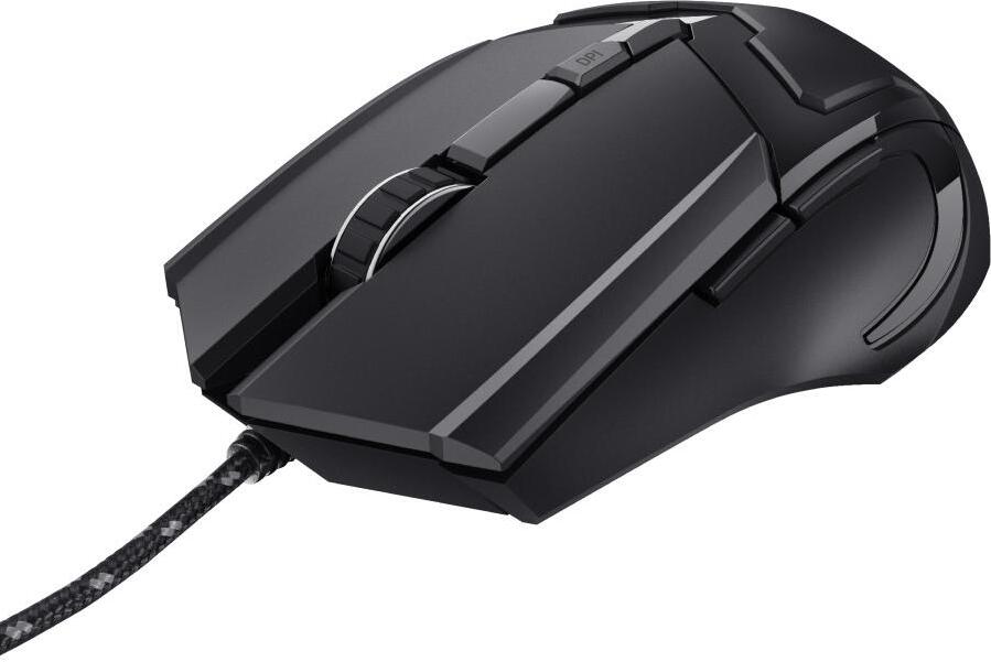 Trust Basics Gaming Maus Schwarz (24749)