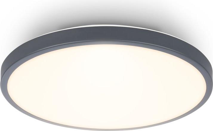 Briloner LED Deckenlampe Deckenleuchte Wohnzimmer Warmweiß Dekorblende Flur