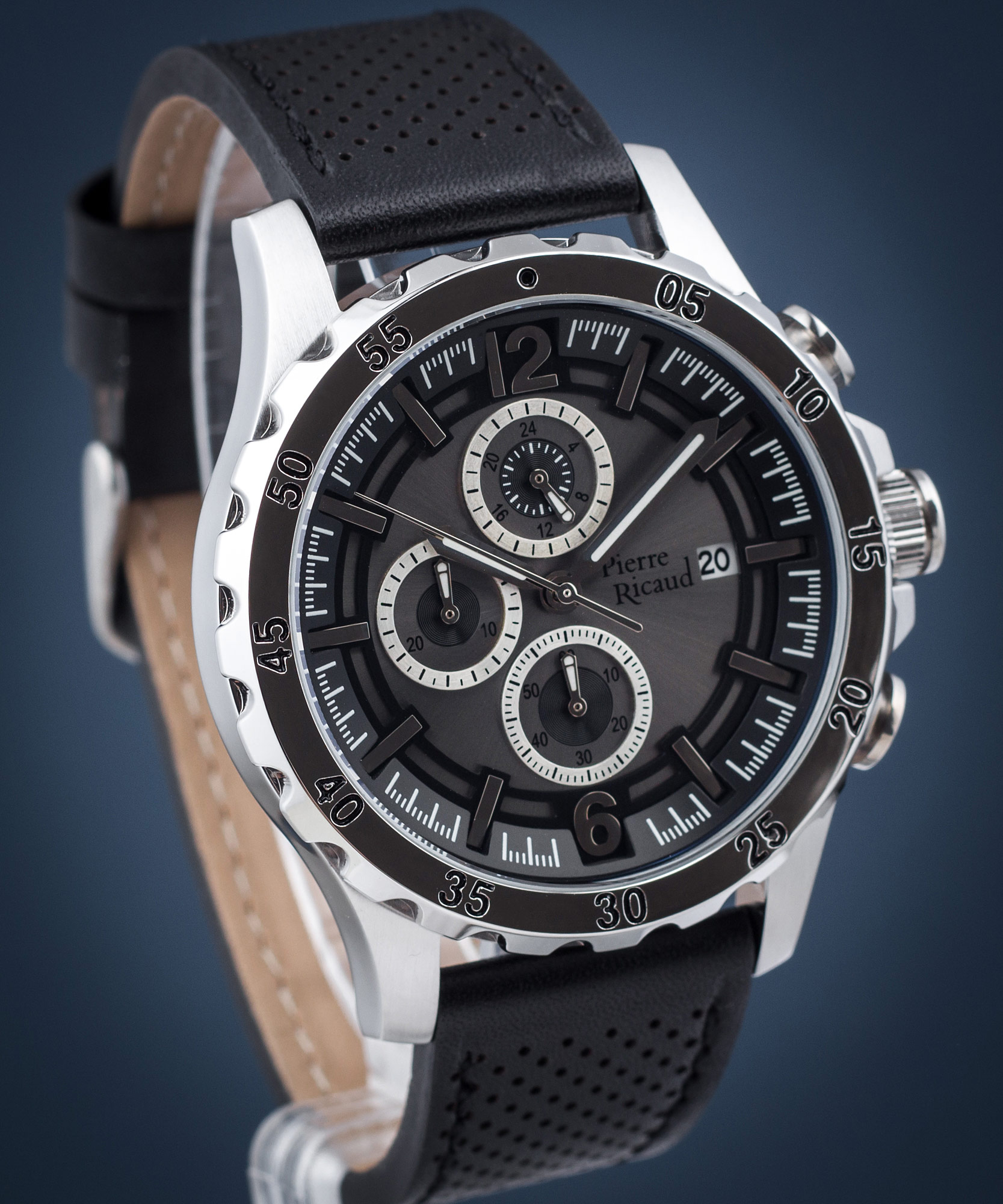 Hodinky Pierre Ricaud P60040.5257CH black