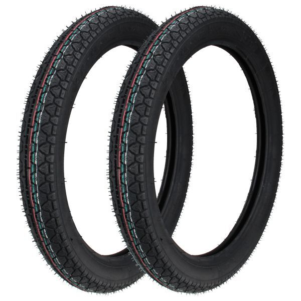 2x pneumatiky Heidenau K36/1 2.75-17 (2 1/2 x 17) 47P TT