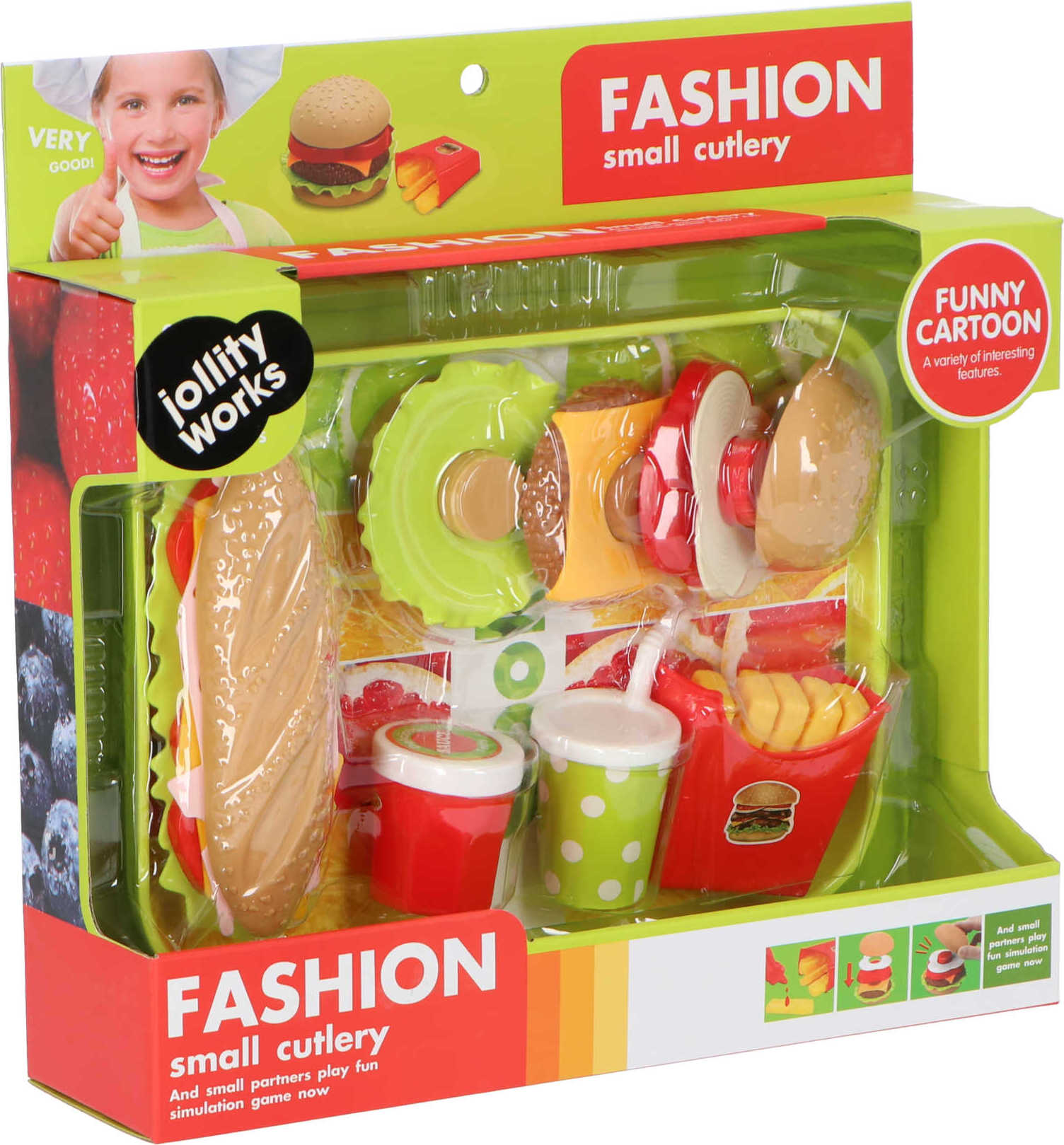 Jollity Jollylife fastfoodset M JW JL-FDFF03