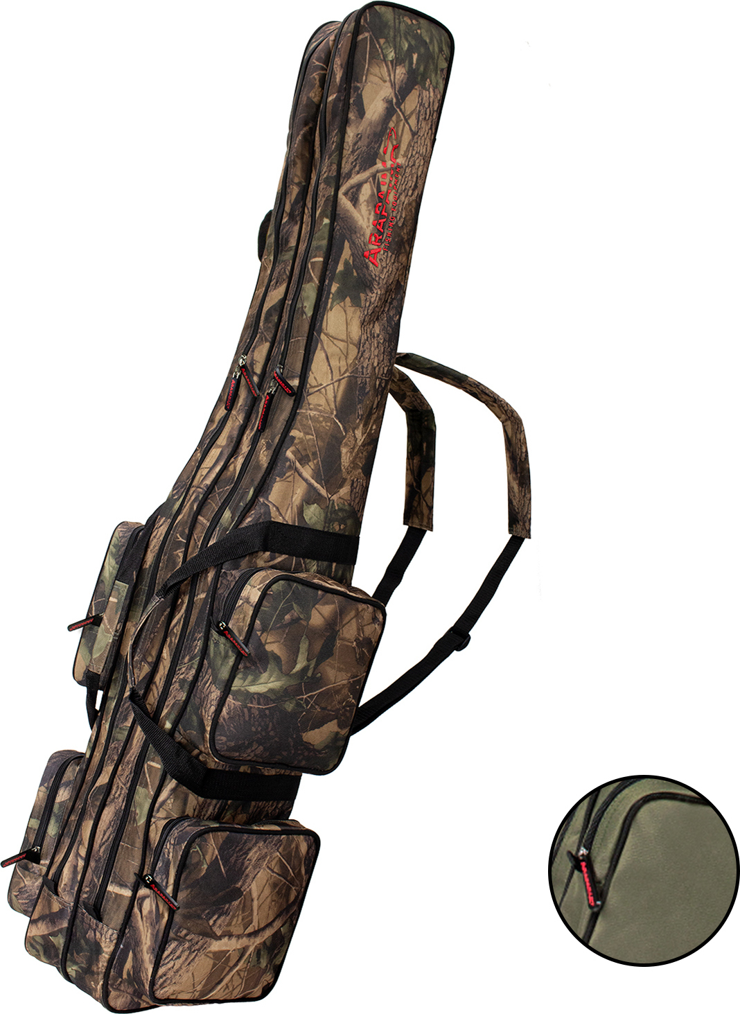 SEIWEI Angelruten-Tasche 126cm - Wasserdichte Tackletasche Aus Oxford-Stoff