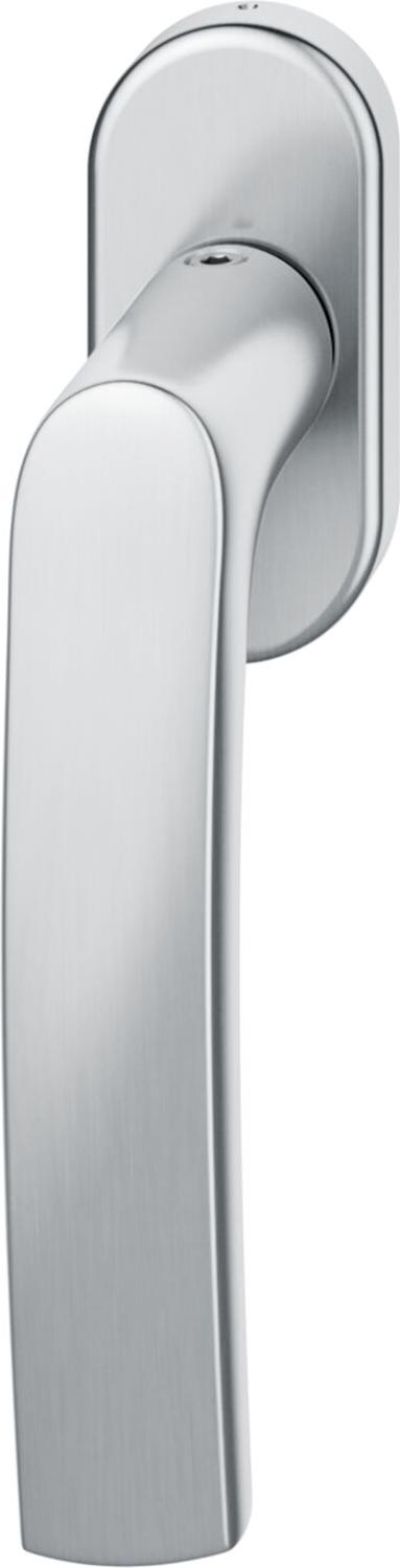 FSB 34 1015 Fenstergriff oval verdeckt geschraubt Fensterbeschlag Edelstahl matt SET