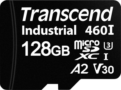 Karta microSD Transcend TS128GUSD460I-VS1 Maloobchodný predaj 128 GB (TS128GUSD460I-VS1)