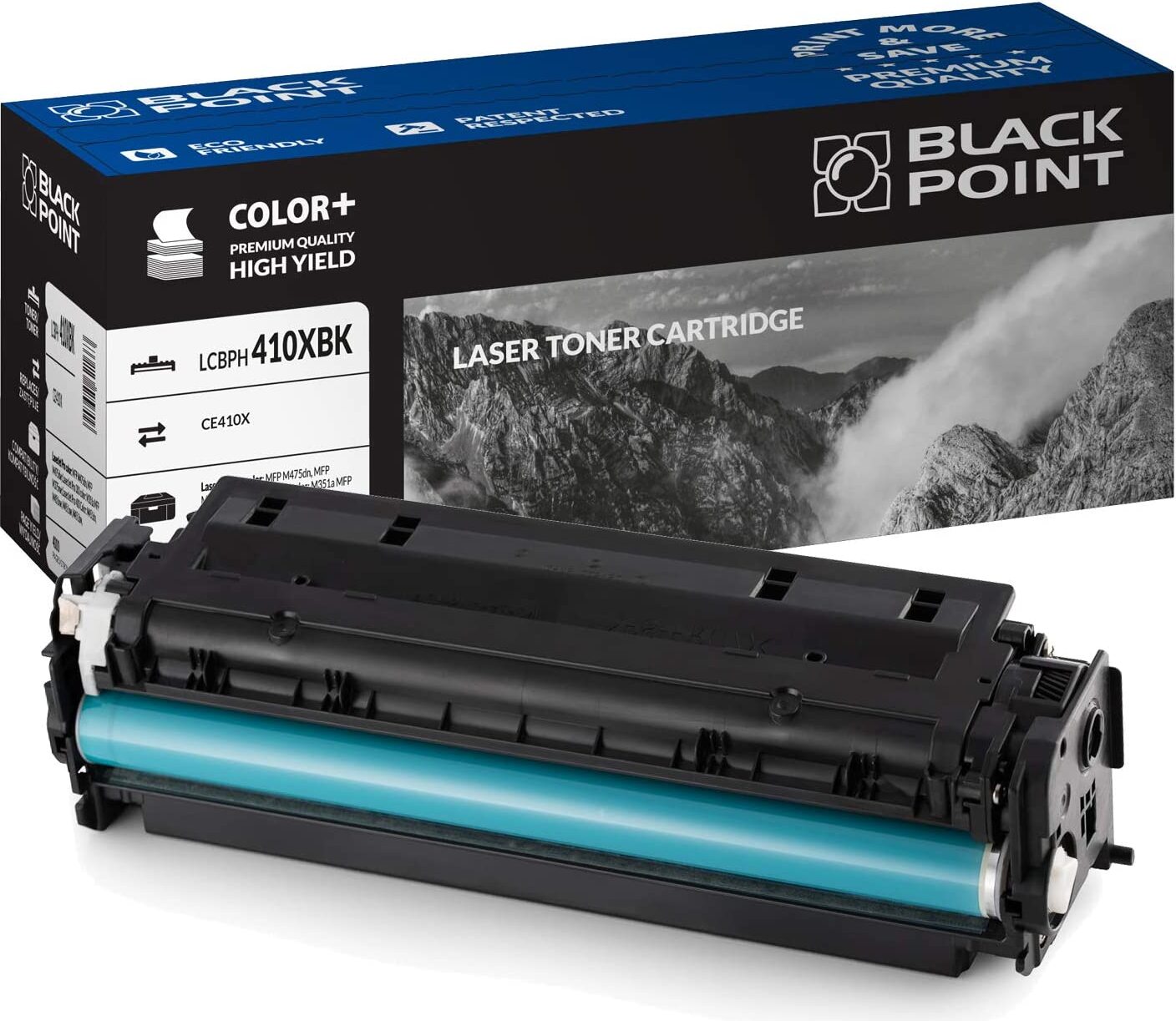 Black Point Toner kompatibilný s CE410X pre HP Laserjet Pro Farba: MFP M475DN, MFP M475DW Laserjet Pro 300 Farba: M351a MFP, M375NW Laserjet Pro 400 F
