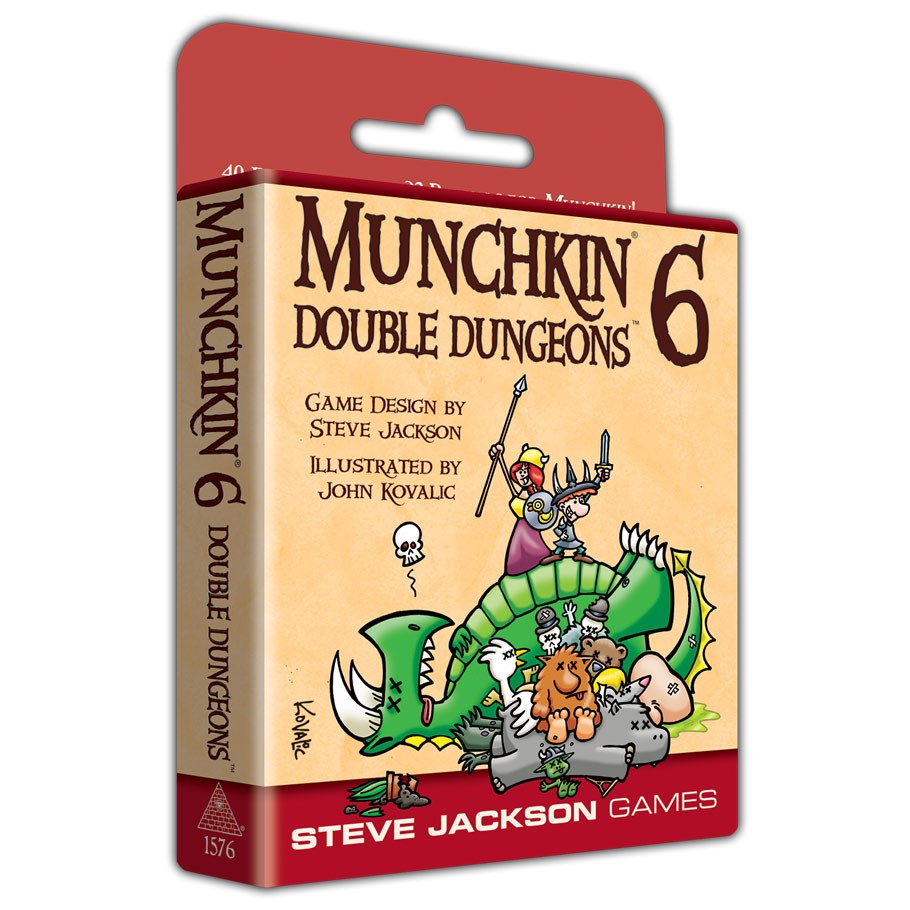Munchkin 6 — Double Dungeons, Kartenspiel, Rollenspiele, 10 Jahr(e), 60 min SJG1576