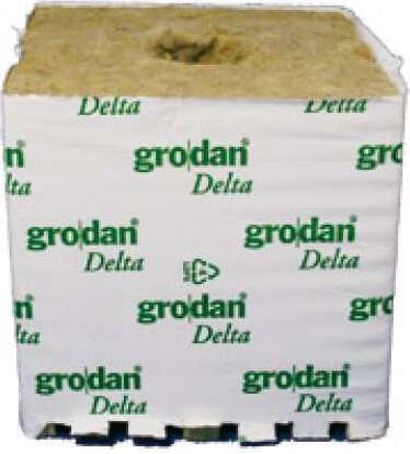 Grodan Delta Steinwollwürfel 15x15x15cm für Anzucht & Stecklinge Growing
