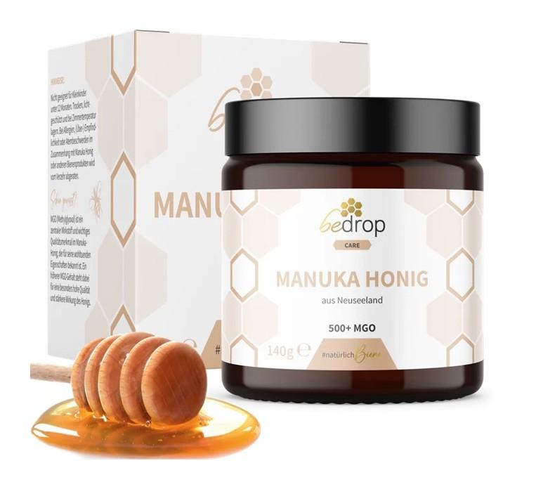 bedrop Manuka Honig MGO 500+ 140g Manukahonig Manuka Original Neuseeland