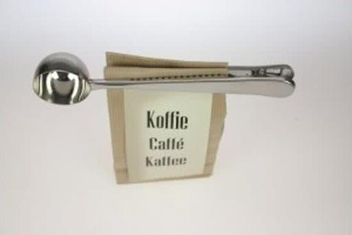 Kaffeedosierer mit Beutelverschluss - Cosy & Trendy dosiert perfekt und hält Ihren Kaffee aromaversiegelt