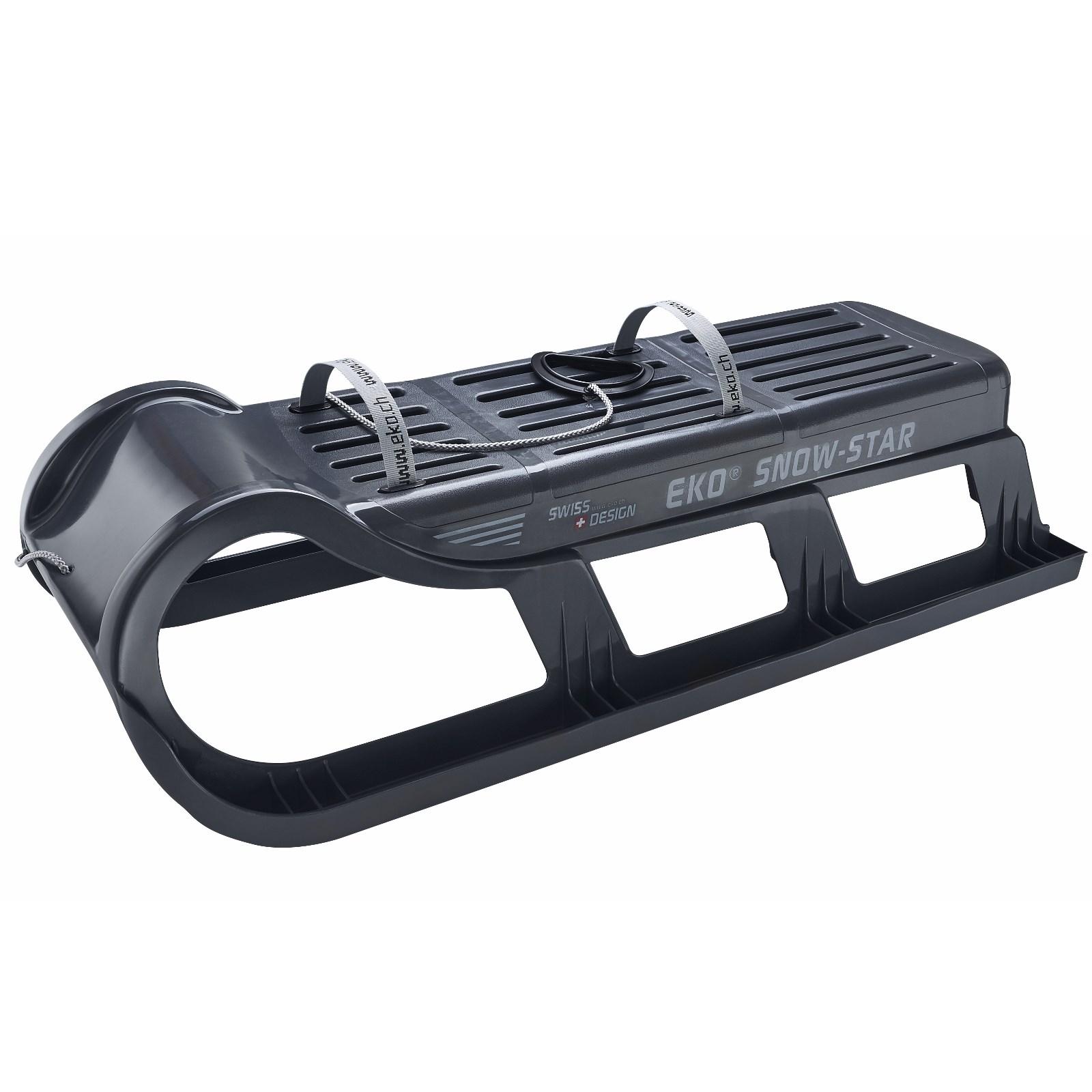 Tiktaktoo EKO Snow-Star 100 Schlitten anthrazit 2 Personen 3000.90