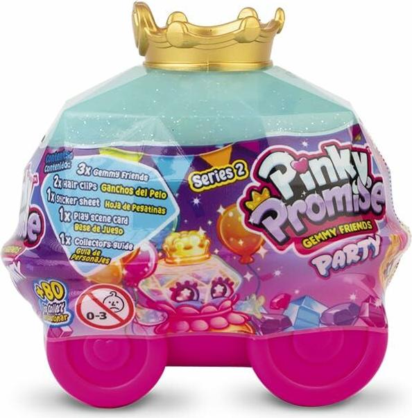 Bizak Pinky Promise Überraschungsparty-kutschenfigur Rosa Rosa One Size