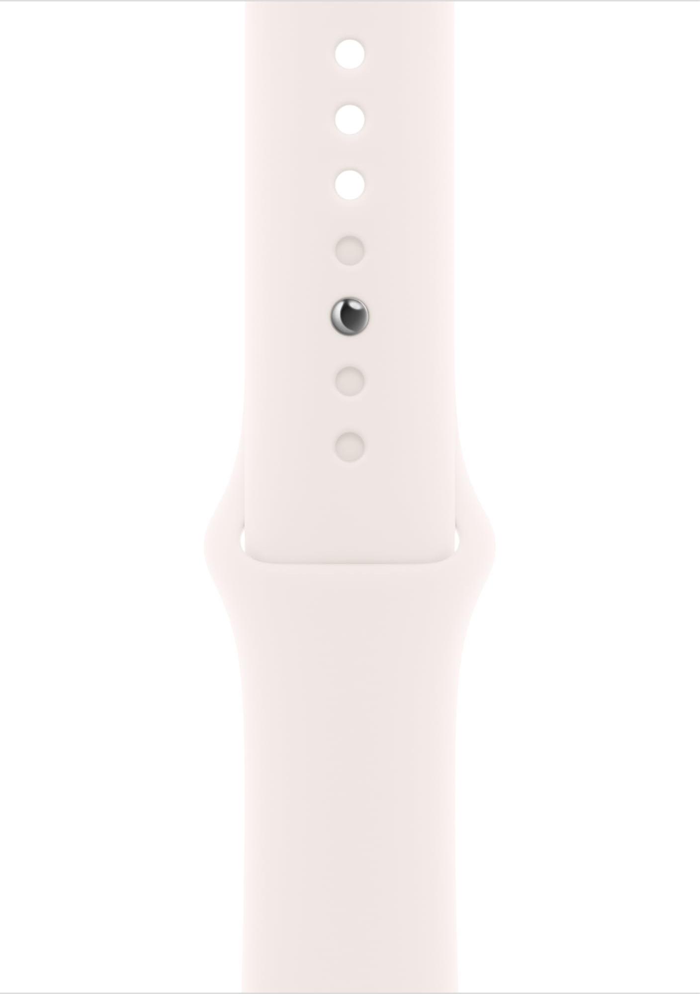 Apple MXM83ZM/A, Skupina, Smartwatch, Apple, Apple Watch Models 44mm, 45mm, 46mm, 49mm, Fluoroelastomer, Light Blush