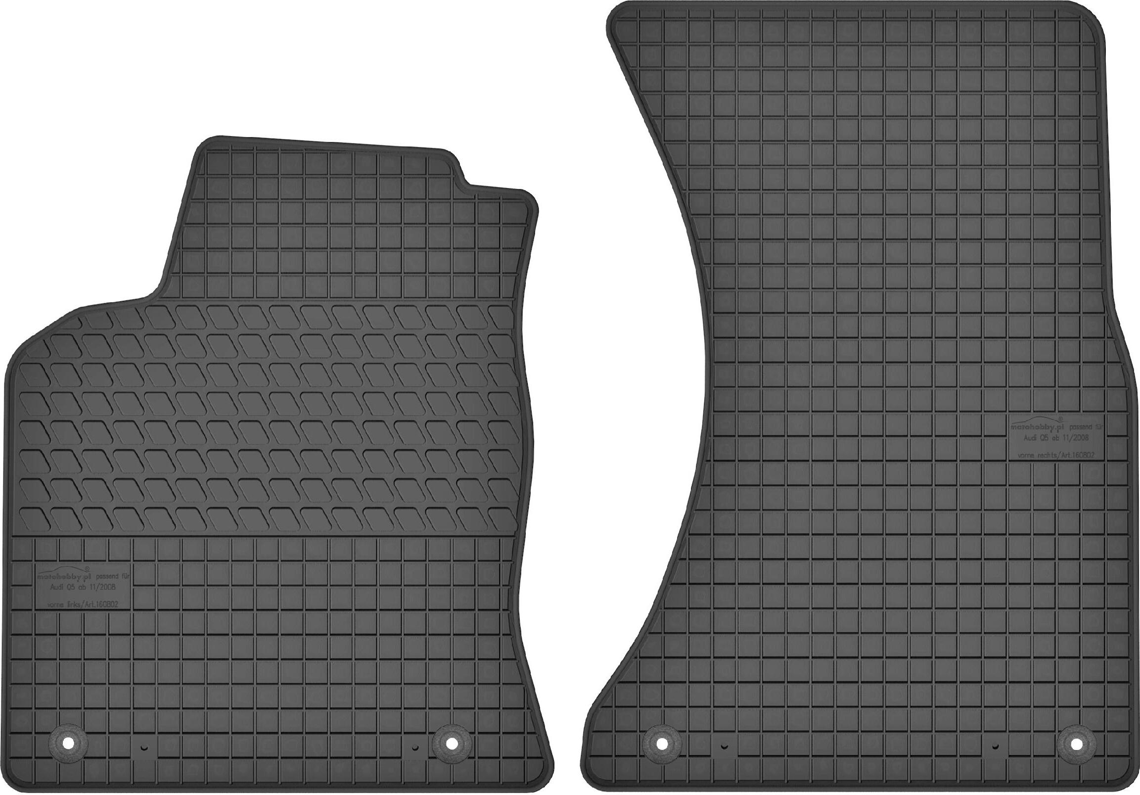 Gummimatten Für Audi A3 8Y Ab 2020 - Passgenaue Fußmatten Schwarz