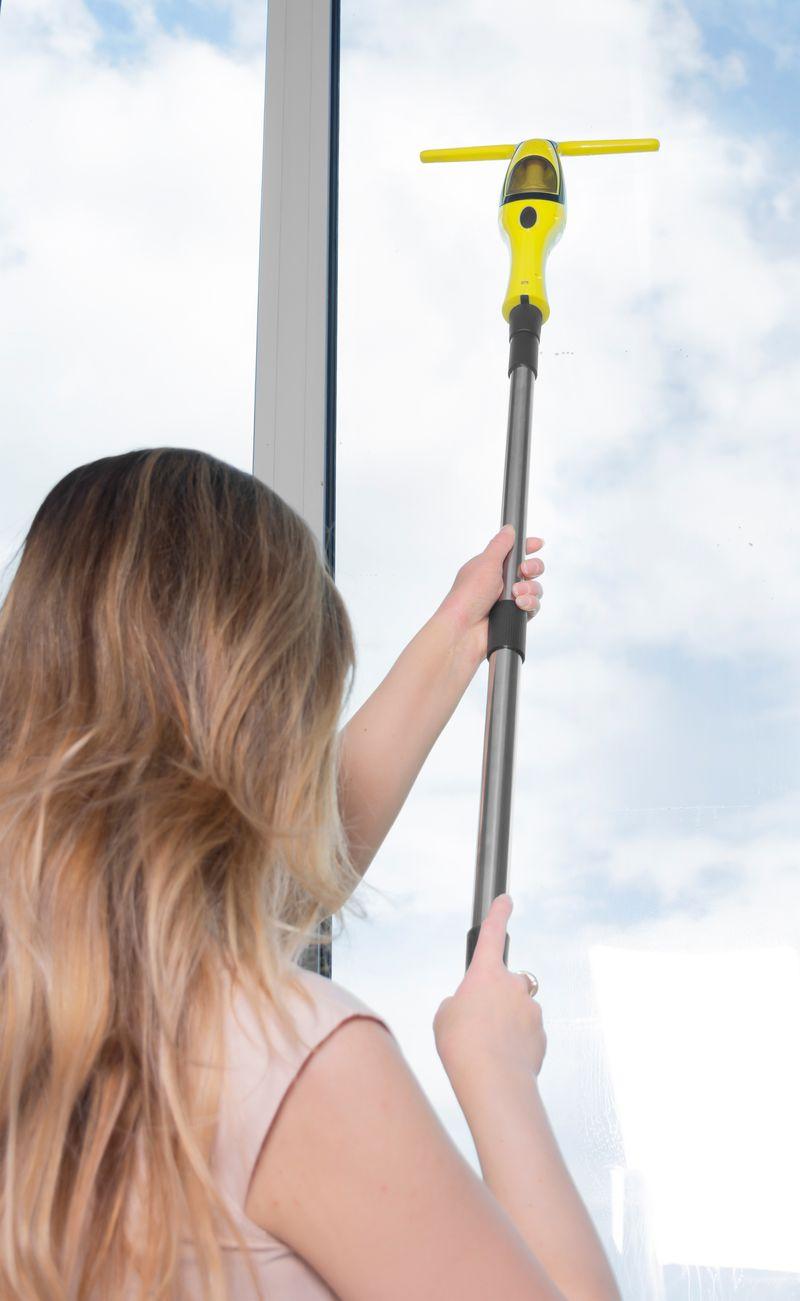Fensterreiniger Strend Pro VAC-80E, 28 mm, 2000 mAh, 280 ml, Teleskop 65 cm