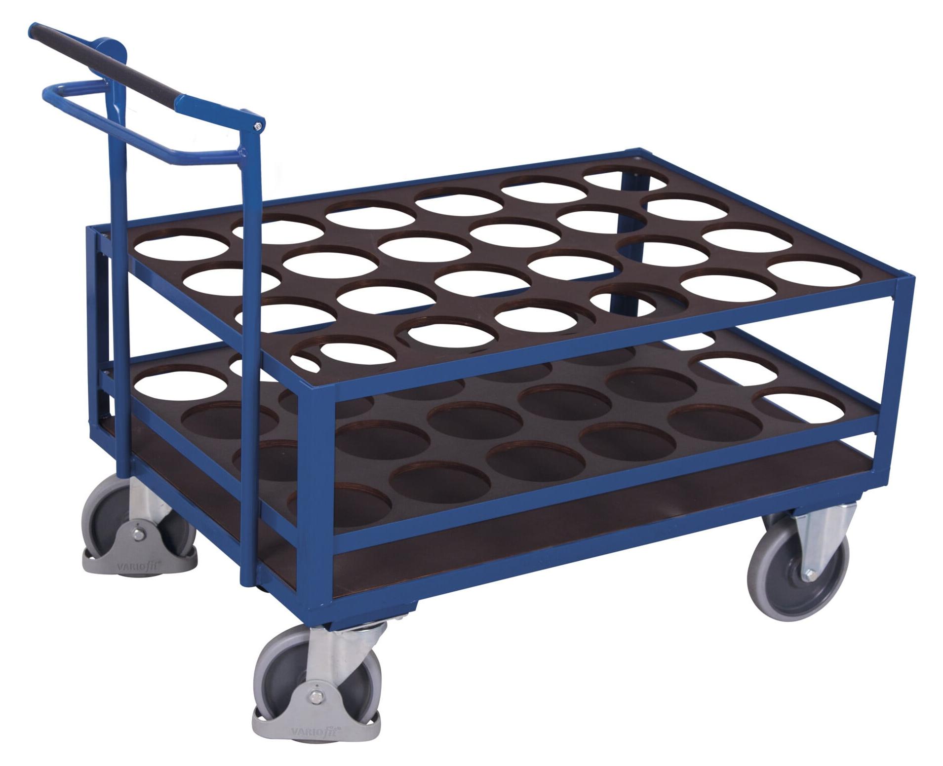 VARIOfit Stahlflaschenwagen mit Totmannbremse sw-700.287