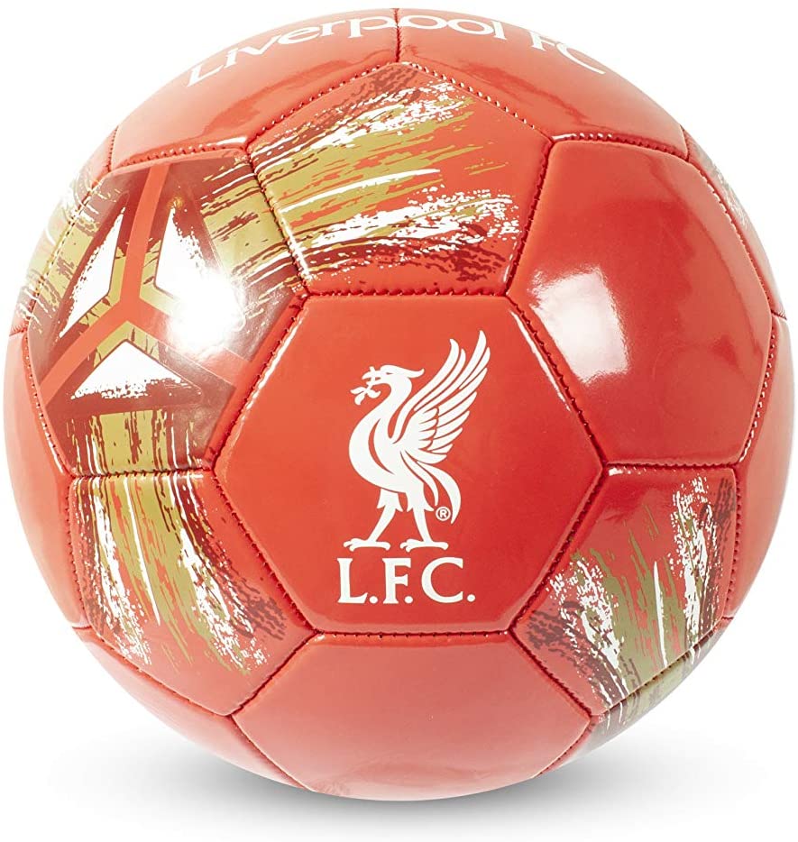 Tidepool FC Liverpool Fußball 5 schwarz/ türkis LFC L Ball Gr 