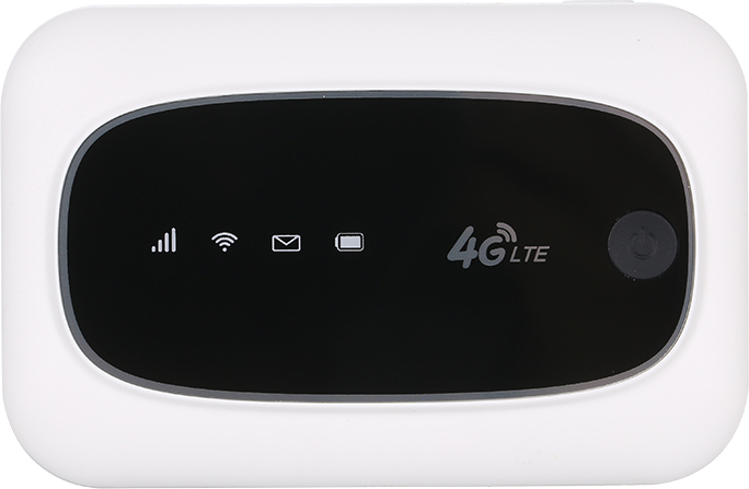 4G LTE CAT4 150M odblokovaný mobilný MiFi prenosný hotspot bezdrôtový Wifi router so slotom na SIM kartu (biely)