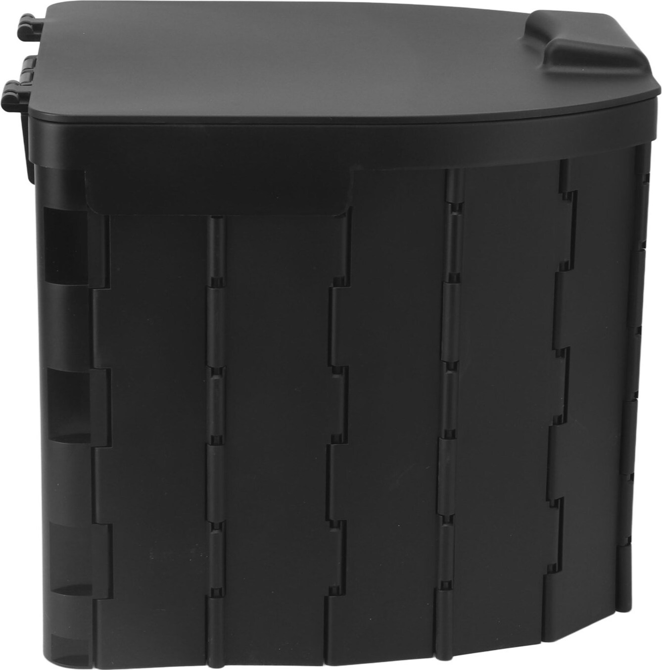 Cocosity Tragbare Campingtoilette mit Deckel,Faltbare Reisetoilette,Faltbare Autoreisetoilette,Tragbare Falttoilette mit Deckel,Tragbare Reisetoilette für Erwachsene,Tragbare Toilette für Camping