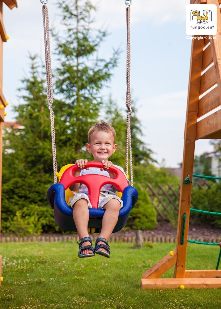 Fungoo Baby-Schaukel mitwachsend und umbaubar A-00030